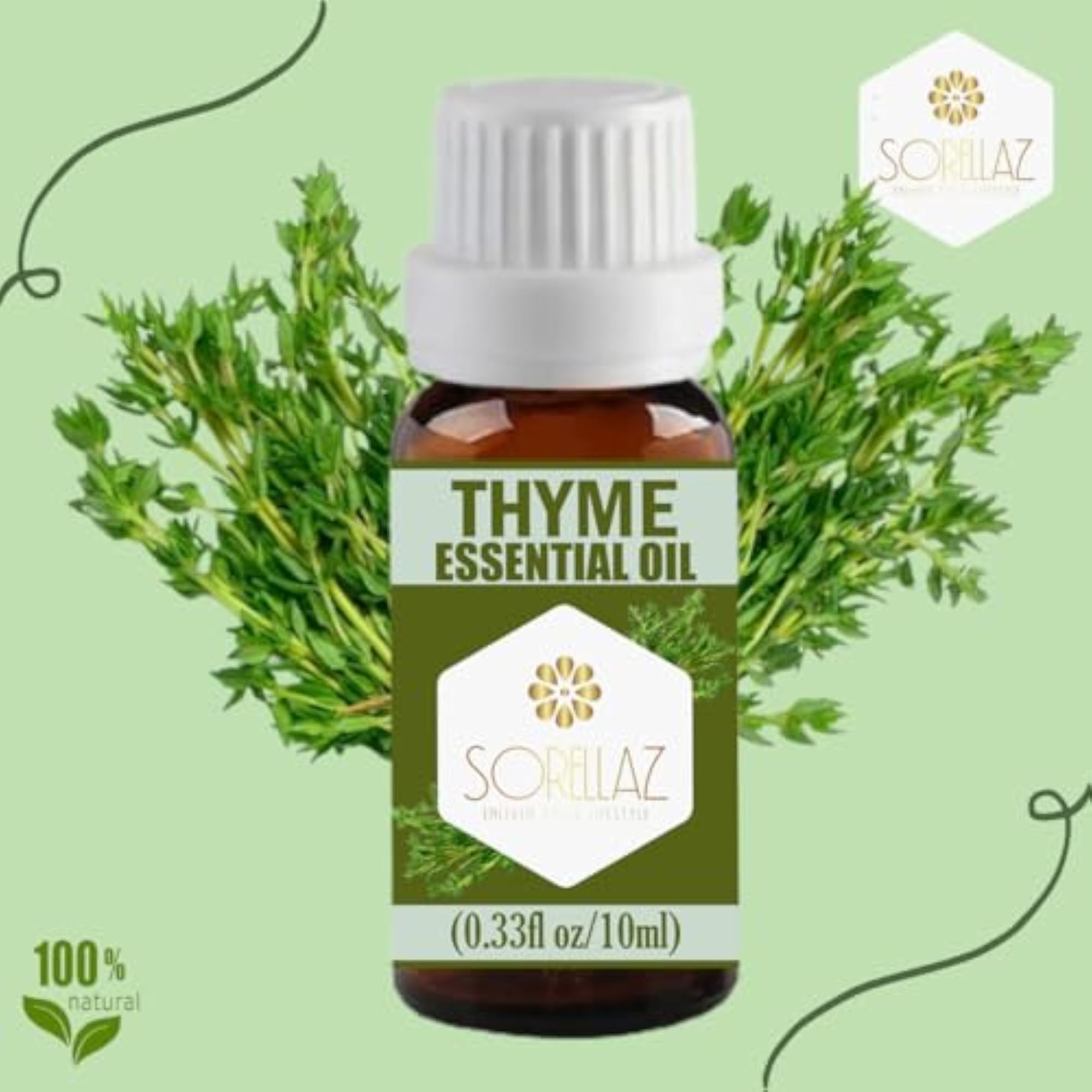 Sorellaz 100% Natural Thyme Essential Oil, 75ml
