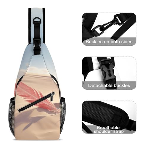 Bolso bandolera deportivo de 38x20 cm para senderismo miniatura 3