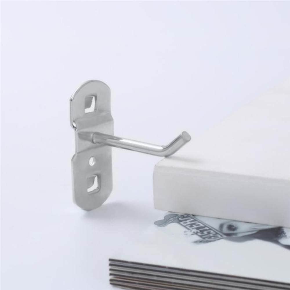 10 STÜCKE Werkzeug zum Aufhängen Haken Metall Display Rack Metall Shop Gute Regal Haken Verdickung Quadrat Loch Platte Werkzeug Haushalt Küche Haken,20cm