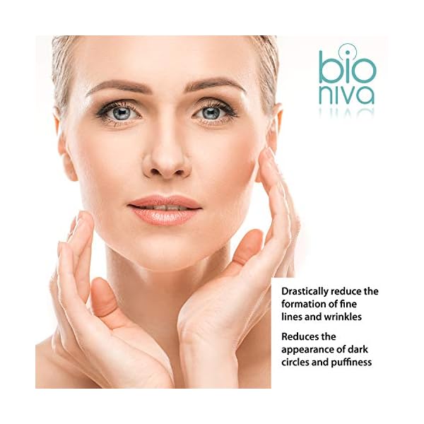 BIO Augenpflege, Anti-Aging Augencreme Gel gegen Falten, Schwellungen, und Augenringe. Eine Biologische Augengel mit… – Bild 4