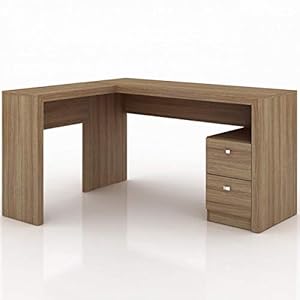 Mesa 2 gav/escr ME4129 Amendoa/Amendoa