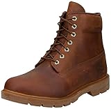 Absatzform: Blockabsatz Timberland Herren 6 Inch Basic Non-contrast Waterproof Stiefel, Braun (Medium Brown Nubuck), 42 EU