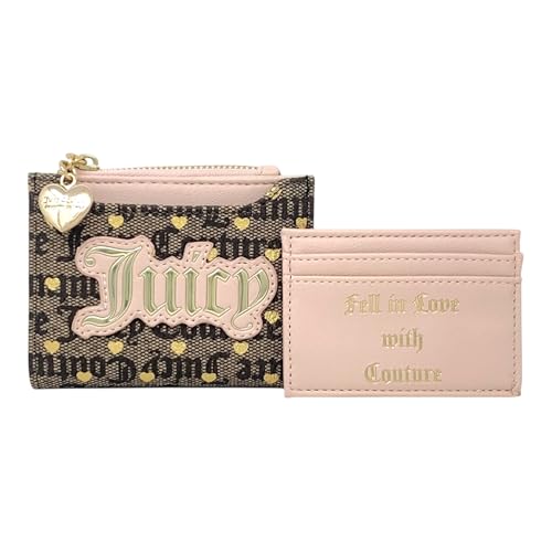 Juicy Couture Women's Simply Perfect Bifold with Pullout Card, Stylish & Spacious Purse