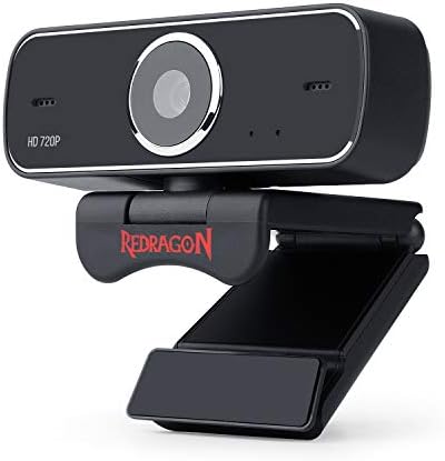 Webcam Gamer e Streamer Redragon Fobos 720p GW600, Preto