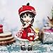 CALEMBOU Doll Clothe, 1/12 Cute Christmas New Year Set BJD Clothes Suit for GSC/OB11/Blythe, 4.3 Inches Doll Accessories Toys Gifts for Girls(Only Clothes) (Female)