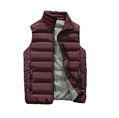 Veste sans manches homme coton uni haut confort veste XXXL