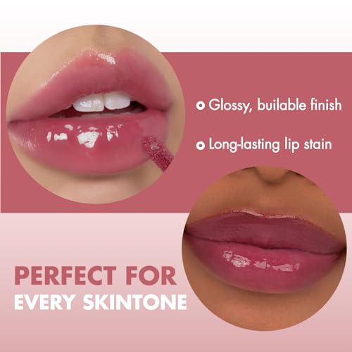 Image of rom&nd JUICY LASTING TINT BARE FIG - V1 | MLBB Mauve Pink Lip Stain for Cool Undertones | Hydrating, Non-Sticky K-Beauty Gloss | Plumping, Long-Lasting Glass-Effect Lip Tint