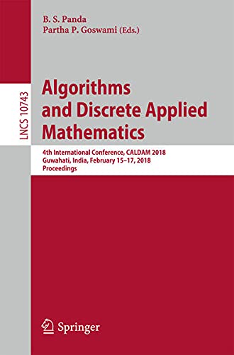 Buy Algorithms and Discrete Applied Mathematics — BookShops.in