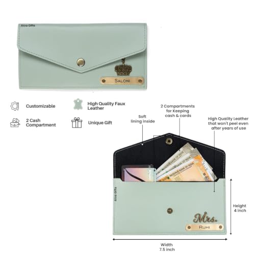 Image of AICA Personalized Name & Charm Sunglass Cover Giftset for Women