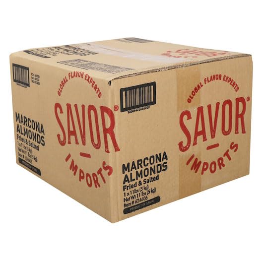 Savor Imports Fried and Salted Marcona Almond, 11 Pound - 1 each.