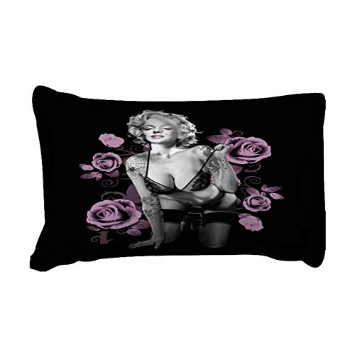 LZTTDMG Duvet Cover Set Double Size 3D Printed 3 Pieces Bedding Set Sexy Marilyn Monroe with Zipper Closure and 2 Pillowcases for Kids Adults Soft Microfiber Anti-allergic Quilt Cover 79 x 79 inch