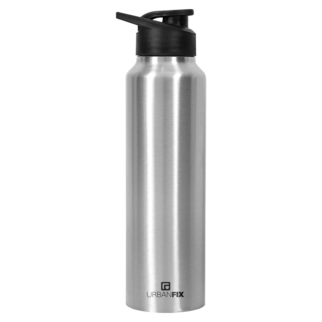 URBANFIX Premium Stainless Steel Water Bottle - 1 Litre | Drinking Water Bottles Durable, BPA-free, Leak-proof for Travel School Office, Fridge, Outdoor Activities