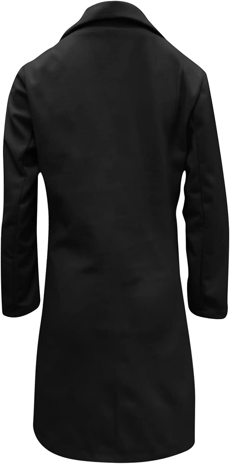 LISTHA Trench Jacket Plus Size Women Winter Lapel Wool Coat