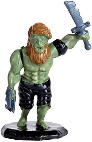 Monster Protectors 8 Fantasy Orc Mini Figures- All Unique Designs- 1" Hex-Sized Compatible with DND Dungeons and Dragons & Pathfinder and All RPG Tabletop Games image 3