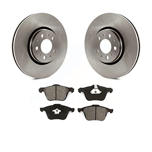 Transit Auto Front Disc Brake Rotors And Semi-Metallic Pads Kit Replacement For Volvo XC90 S60 With 316mm Diameter Rotor K8S-100436 by Transit Auto - Used condition - CA$118.33
