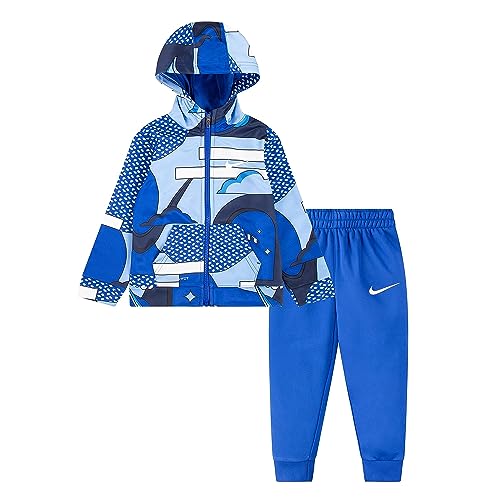 Nike Baby Boy's All Day Play All Over Print Set (Toddler) Game Royal 2 Toddler