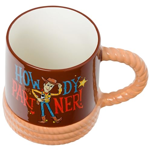 Taza Cerámica 3D Toy Story Woody 20 onzas miniatura 3