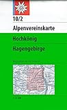alpenverein wetter füssen  Hochkönig - Hagengebirge: Mit Wegmarkierungen und Skirouten. Topographische Karte 1:25.000 (Alpenvereinskarten)
