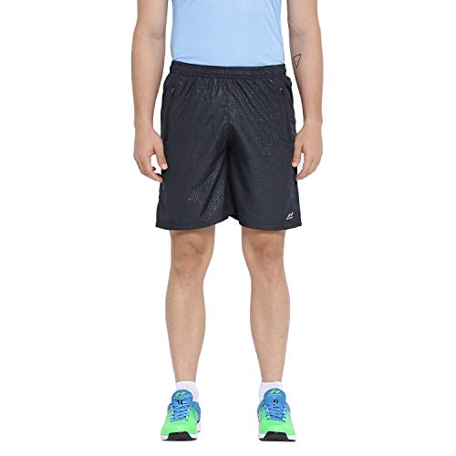 Nivia 7187 Polyester TRAINING-2 SHORTS (Navy/Medium)
