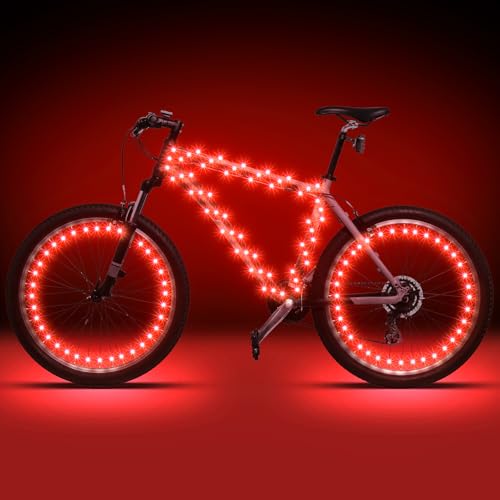 Woanger 3 Pcs LED Bike Lights for Night Riding Bicycle