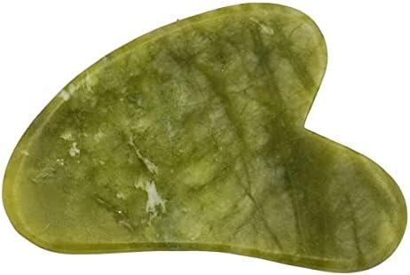 Miniatura 3 de SHARVGUN Gua Sha Scraping Masaje Facial Herramienta Piedra de Jade Verde para Cara Cuerpo SPA Terapia de Acupuntura Tratamiento de Punto Gatillo
