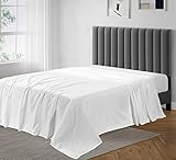 King size : drap plat 275 x 265 cm