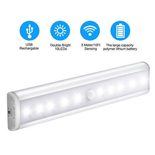 Luce a Led wireless ricaricabile con Sensore di