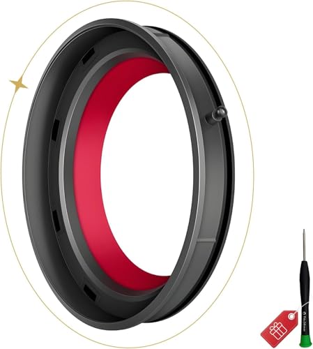 Detetap Replacement Dust Bin Sealing Ring Compatible with Dyson V11 SV14 SV15 / V15 SV22 Vacuum Cleaner Dust Bucket Dirt Cup Sealing Ring Accessory Parts (Not for V11 Outsize)