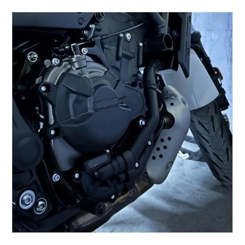 Cubierta estator motocicleta y protector de motor para modelos MT07 y XSR700 5