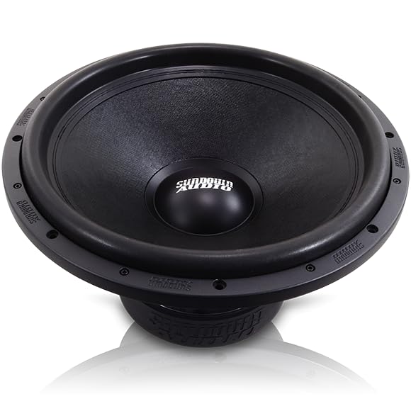 Sundown Audio U-18 v.2 D4 18" Subwoofer – 2000W RMS/4000W Peak, Dual 4-Ohm, 3" Aluminum VC, 30mm Xmax, Heavy-Duty Cast Frame, High Excursion SPL Subwoofer, 88.9dB Sens.