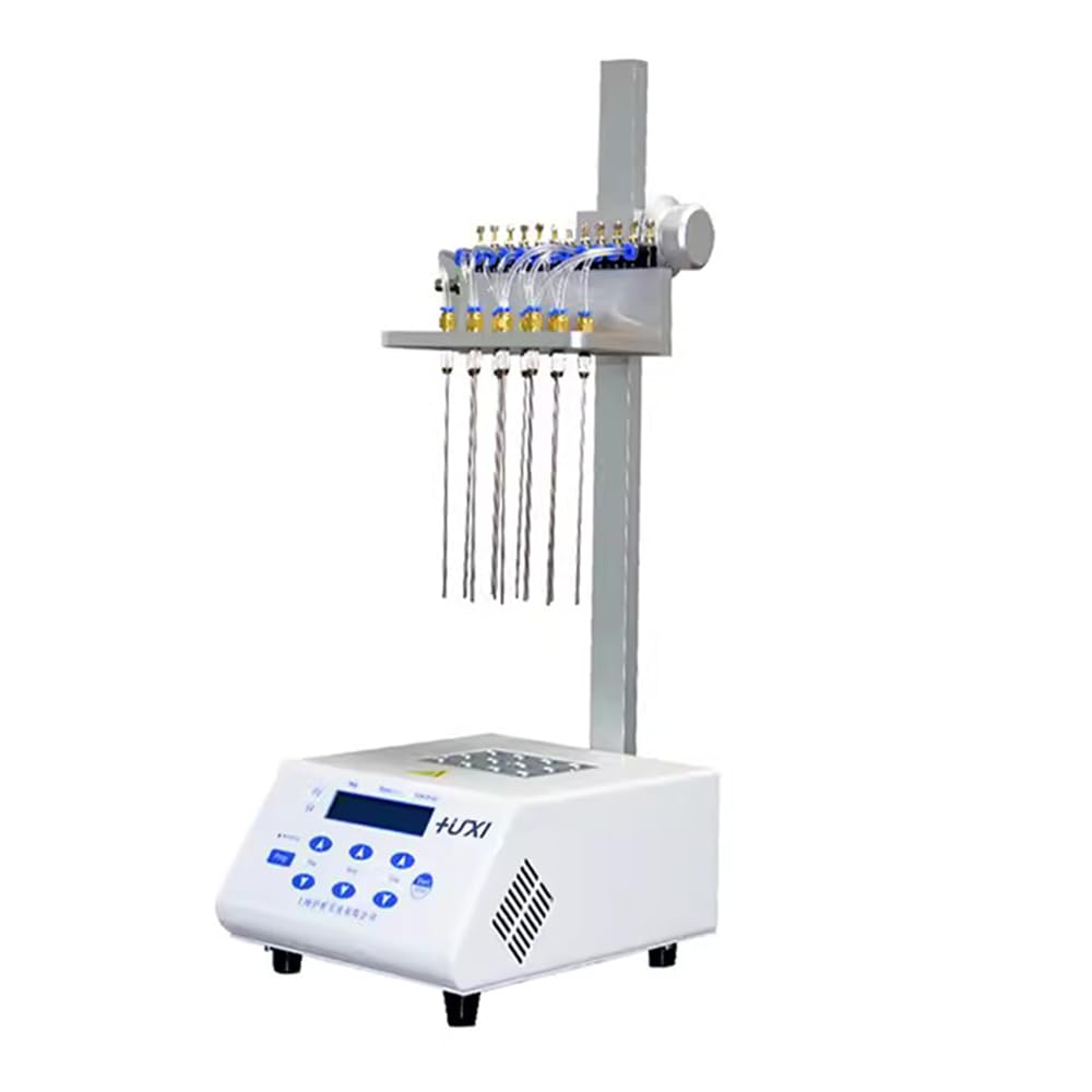 ZCBYBTLaboratory MD200-1 Lab Nitrogen Blower Visual Dry Nitrogen Blower Experimental Nitrogen Blower, 12 holes