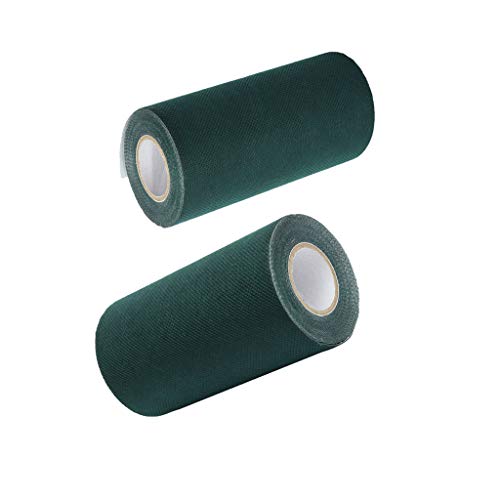 Perfeclan 2 pcs Artificial Grass Tape 10M/ 33FT Fake Grass Joining Fixing Turf Tape Self Adhesive Lawn Carpet Seaming Tapes, Easy to Use