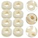 PACKOVE 100pcs High Density Wool Felt Washers 20x5x5mm Replacement Sealing Mechanical Felt Pads for Industrial Parts and Screw Seal Applications