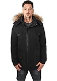 parka noire homme grande taille urban classics|coupe-vent|veste femme|k-way