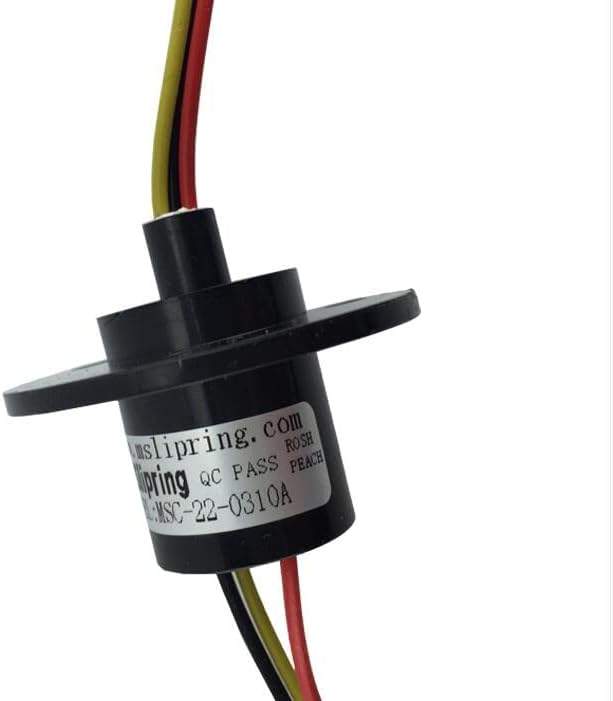 10A Conductive Slip Ring Diameter 22mm 3 Wires Illumination Lightbox Spare Parts Wind Power Slip Ring