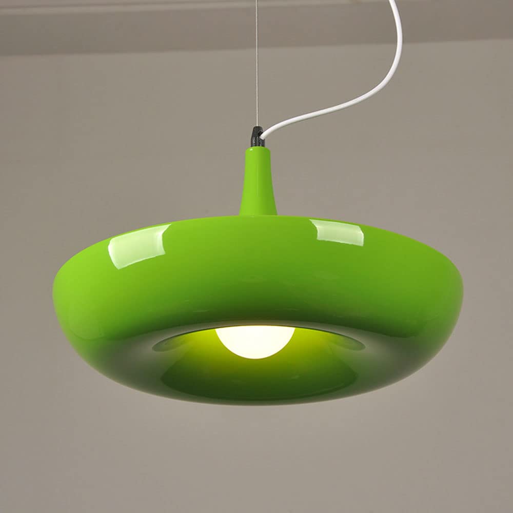 LIUNJHUY Postmodern Light Luxury Chandelier Black/White/Green Ceiling Hanging Lamp Aluminum Pendant Light Kitchen Island, Bar Attic Hallway Suspended Ceiling Lighting Anniversary Interesting