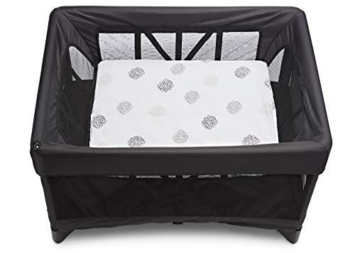 4Moms Breeze Bassinet Sheets, For Baby Bassinets And Furniture, Machine Washable And 100% Cotton, White & Grey, 2 Pack,2 Count (Pack Of 1) #TOP1