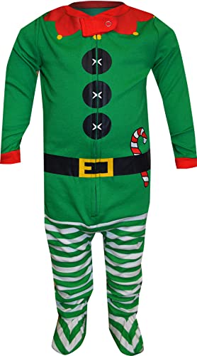 MJC Boys Elf Infant Baby One Piece Blanket Sleeper Pajama (24 mo)