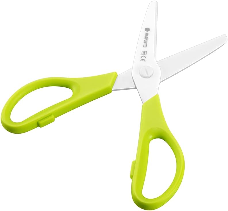 Betor Ceramic Scissors MRI Safe Full Plastic Handle 2.6 inch Non-ferrous for MR Technician Engineer