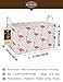 HUNRUNG Rectangle Storage Basket Cute Canvas Organizer Bin for Pet/Children Toys, Books, Clothes Perfect for Rooms/Playroom(Rectangle Flamingo)
