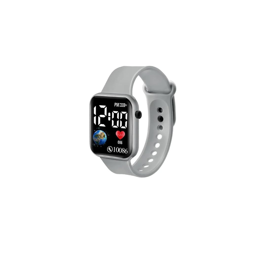 ALNA-TURA Fashionable Children Digital Watches Waterproof Sports Square Electronic Digital Watch for Kids, Watch for Birthday, Festival, Diwali Gifts for Kids,Return Gift- (Pack-of 5 - B, W,B,R,Y) (B0CJFYVGVN) Amazon Price History, Amazon Price Tracker