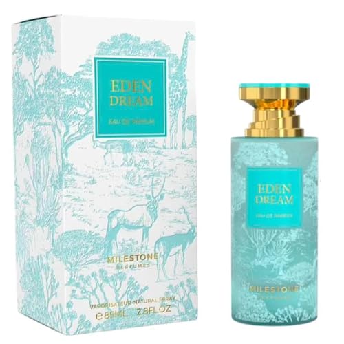 Image of MILESTONE Eden Dream Eau De Parfum – 100ML for Women | Floral Fruity Perfume with Passionfruit, Peach & Vanilla | Long-Lasting, Elegant & Romantic Fragrance | Perfect for Day & Evening Wear