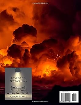 Active Volcano Notebook: Lined Notebook Journal 150pages 8.5x11inches (Mother Earth Moments Notebooks - 150pages)