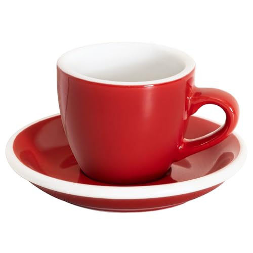Loveramics Egg espresso cup and saucer, 80 ml