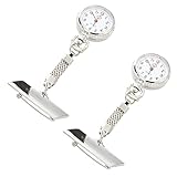 Avec broche Uikdjgu 2X Montre Infirmiere Mouvement A Quartz avec Broche Epingle