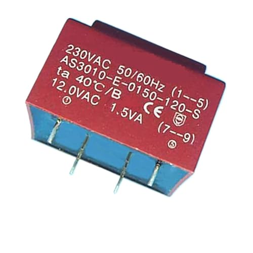 Transformateur encapsulé 1.5VA 230V 12V haute sécurité pour boîtier EI30