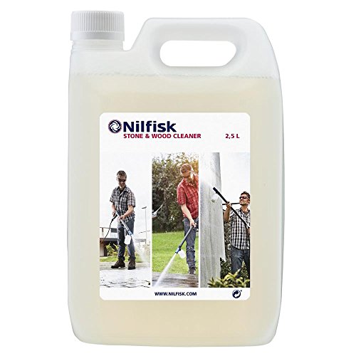 Nilfisk Nettoyant pour Pierres et Bois - Détergents pour le Nettoyage au Nettoyeur Haute Pression pour surfaces extérieures (2.5 L)