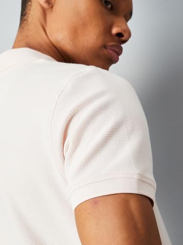 Image of Max Men Textured Zipper Polo T-Shirt