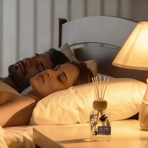 Luxury Hotel Scent Reed Diffuser 100ml (3.38oz) | No.1898 Hotel Collection Diffuser Oil Inspired by Ritz Carlton | Home, Bathroom &amp; Office Decor | Long-Lasting Room Freshener Gift Set