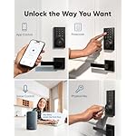 eufy Security Smart Lock C30, Keyless Entry, Built-in WiFi Deadbolt for Front Door, No Bridge Required, Easy Installation, App Remote Control, Auto Lock - Image 3